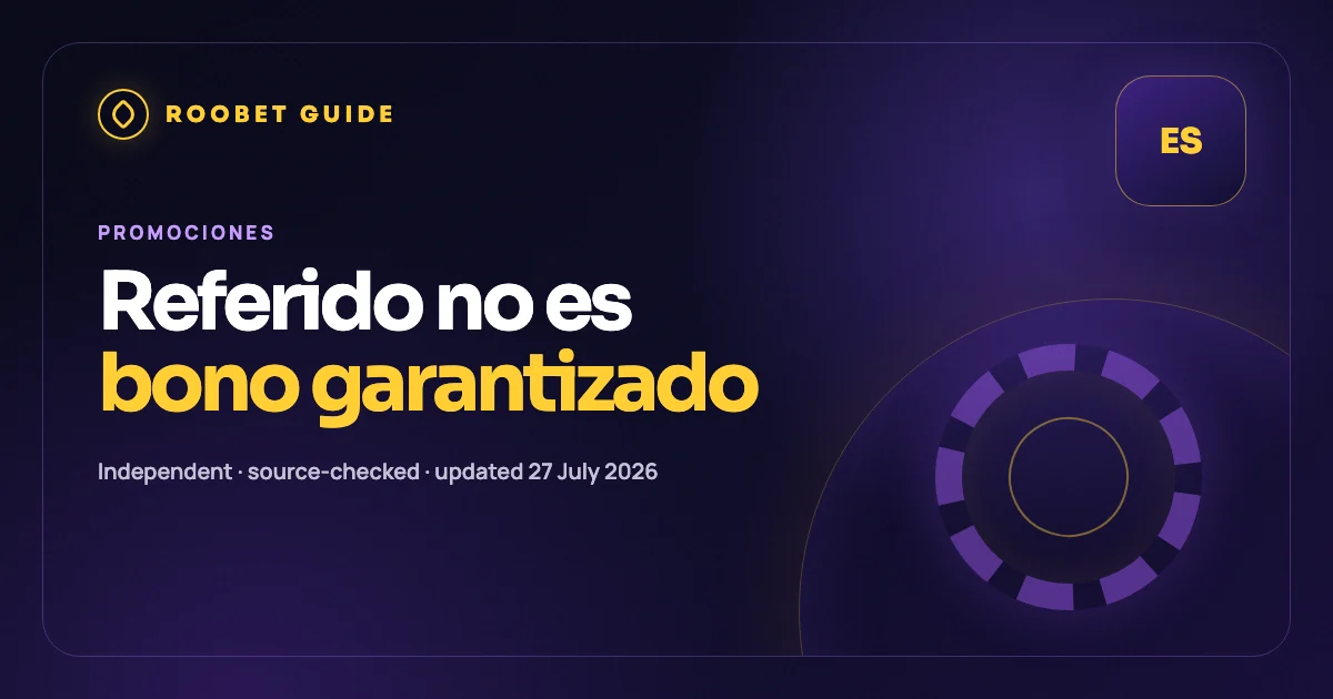 Portada editorial de la guía en español de códigos promocionales Roobet